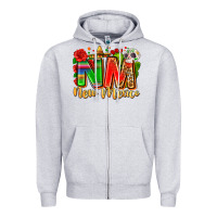 Heather Grey new mexico Zipper Hoodie - Zillion Design Studio