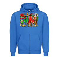 True Royal new mexico Zipper Hoodie - Zillion Design Studio