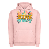 Pigment Salmon stay groovy Urban Hoodie - MaliasSmallBusiness