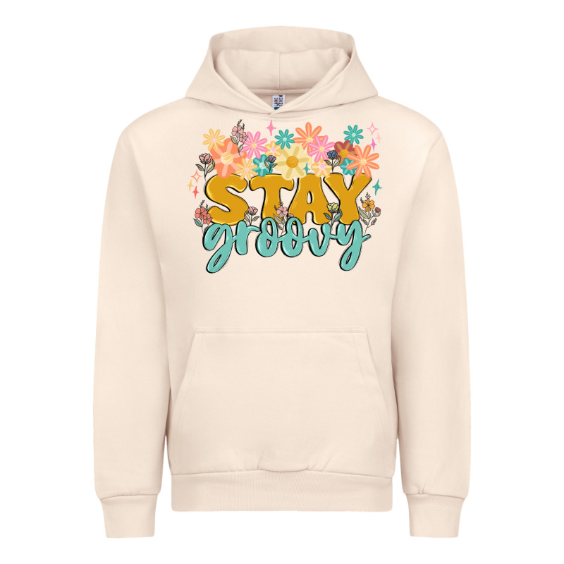 Stay Groovy Urban Hoodie by MaliasSmallBusiness | Teevron