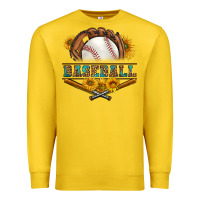 Lemon western baseball with sunflower Premium Sweatshirt - BundleAndBundleShop
