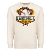 Sandshell western baseball with sunflower Premium Sweatshirt - BundleAndBundleShop
