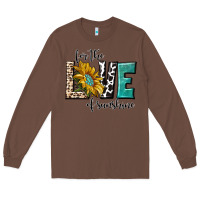 Chestnut for the love of sunshine Long Sleeve Tee - texasbilliewilder