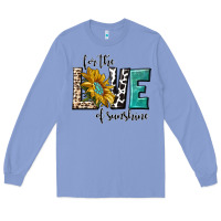 Colony Blue for the love of sunshine Long Sleeve Tee - texasbilliewilder