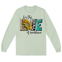 Matcha for the love of sunshine Long Sleeve Tee - texasbilliewilder