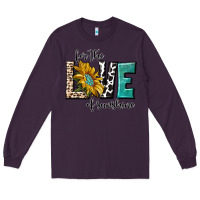 Plum for the love of sunshine Long Sleeve Tee - texasbilliewilder