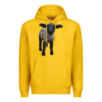 Lemon suffolk baby sheep Premium Hoodie - LillyAllenDesigns