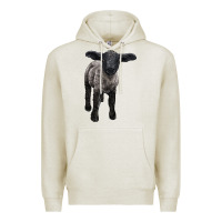Oatmeal Heather suffolk baby sheep Premium Hoodie - LillyAllenDesigns