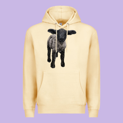 Suffolk Baby Sheep Premium Hoodie Designed By Lillyallendesigns