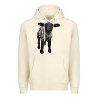 Sandshell suffolk baby sheep Premium Hoodie - LillyAllenDesigns