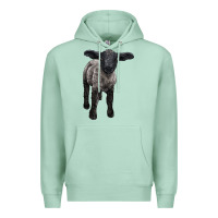 Seafoam suffolk baby sheep Premium Hoodie - LillyAllenDesigns