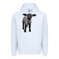 White suffolk baby sheep Premium Hoodie - LillyAllenDesigns