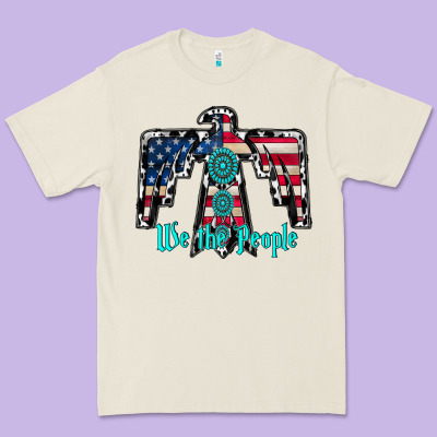 We The People Premium Tee Designed By Racoondesign