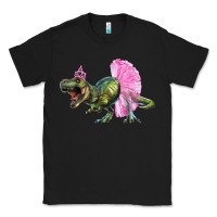 Black balerina t rex dinosaur with tutu Classic Tee - RanaPortraitStore