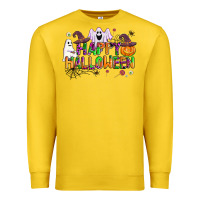 Lemon happy halloween Premium Sweatshirt - AdoDesignShop