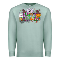 Seafoam happy halloween Premium Sweatshirt - AdoDesignShop