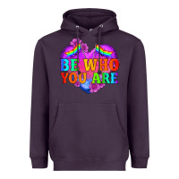 Plum be who you are Heavyweight Hoodie - HRA Design Shop