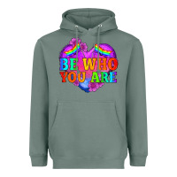 Sage be who you are Heavyweight Hoodie - HRA Design Shop
