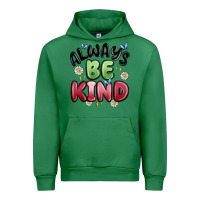 Emerald always be kind Urban Hoodie - MaliasSmallBusiness