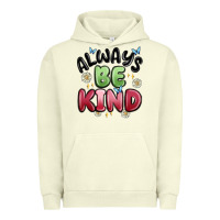 Pigment Pistachio always be kind Urban Hoodie - MaliasSmallBusiness