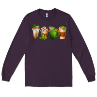 Plum frog coffee cups Long Sleeve Tee - texasbilliewilder