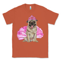 Copper balerina pug with tutu Classic Tee - RanaPortraitStore