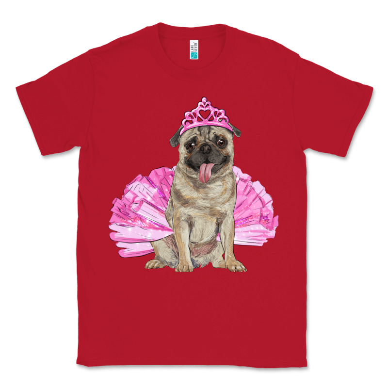 Balerina Pug With Tutu Classic Tee by RanaPortraitStore | Teevron