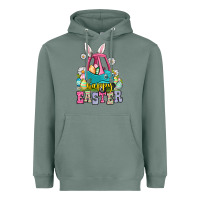 Sage Happy Easter toddler car Heavyweight Hoodie - OliviaCreatesArt