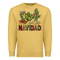 Antique Gold cactus feliz navidad Premium Sweatshirt - JahusDesignShop