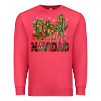 Cardinal cactus feliz navidad Premium Sweatshirt - JahusDesignShop
