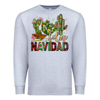 Heather Grey cactus feliz navidad Premium Sweatshirt - JahusDesignShop