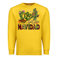 Lemon cactus feliz navidad Premium Sweatshirt - JahusDesignShop