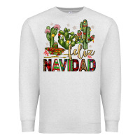Oatmeal Heather cactus feliz navidad Premium Sweatshirt - JahusDesignShop