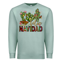 Seafoam cactus feliz navidad Premium Sweatshirt - JahusDesignShop