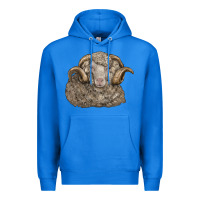 True Royal merino wool sheep head Premium Hoodie - LillyAllenDesigns