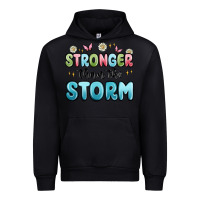Black stronger than the storm Urban Hoodie - MaliasSmallBusiness