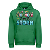 Emerald stronger than the storm Urban Hoodie - MaliasSmallBusiness