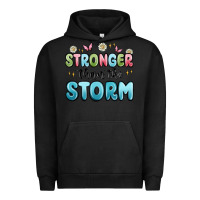 Pigment Black stronger than the storm Urban Hoodie - MaliasSmallBusiness
