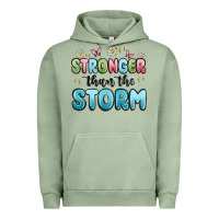 Pigment Oil Green stronger than the storm Urban Hoodie - MaliasSmallBusiness