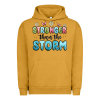Pigment Peanut Butter stronger than the storm Urban Hoodie - MaliasSmallBusiness