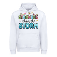 White stronger than the storm Urban Hoodie - MaliasSmallBusiness