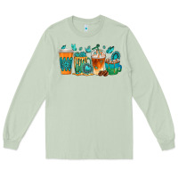 Matcha gemstone coffee cups Long Sleeve Tee - texasbilliewilder