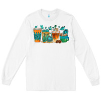 White gemstone coffee cups Long Sleeve Tee - texasbilliewilder