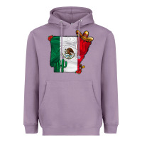Lavender mexica oklahama Heavyweight Hoodie - CowhideDigitalArt