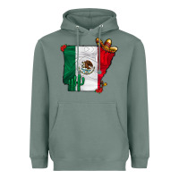 Sage mexica oklahama Heavyweight Hoodie - CowhideDigitalArt