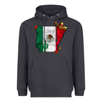 Smoke mexica oklahama Heavyweight Hoodie - CowhideDigitalArt
