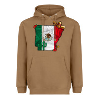 Toasted Coconut mexica oklahama Heavyweight Hoodie - CowhideDigitalArt