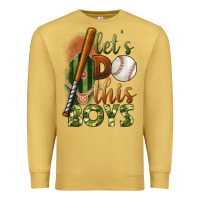 Antique Gold let's do this boys field baseball Premium Sweatshirt - BundleAndBundleShop