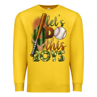 Lemon let's do this boys field baseball Premium Sweatshirt - BundleAndBundleShop