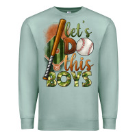 Seafoam let's do this boys field baseball Premium Sweatshirt - BundleAndBundleShop